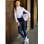 Eclat Equestrian Young Rider LegUps Leggings - Navy